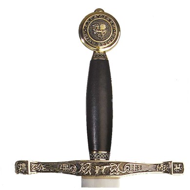 Espada Excalibur bronce