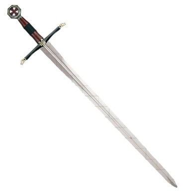 Espada Caballeros del Cielo negro/oro