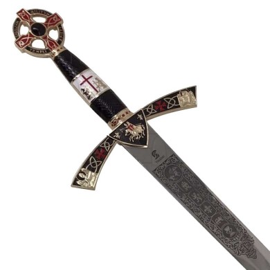 Espada Templaria latón