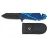 navaja albainox azul. seguridad. h: 8.6