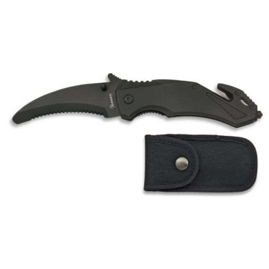 Navaja seguridad Negra Albainox. H: 8.5