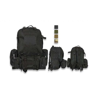 Mochila Barbaric  Negra 50L