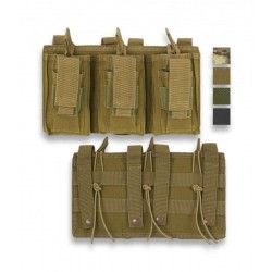 Funda cargador Triple verde