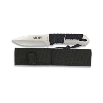 Cuchilo Albainox Encordado. Army. 9.8 h