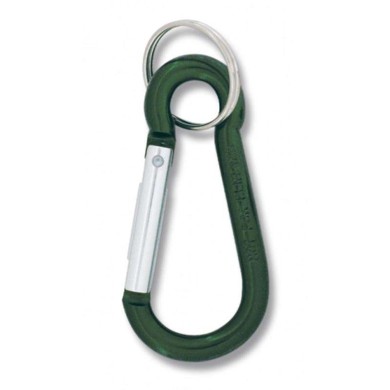 Mosqueton 7 cm. VERDE.