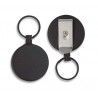 Llavero extensible. Negro. 70 cm