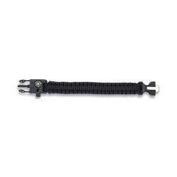 Paracord Supervivencia Negro