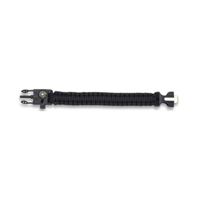 Paracord Supervivencia Negro