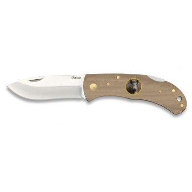 Navaja MADERA ALBAINOX + JABALI