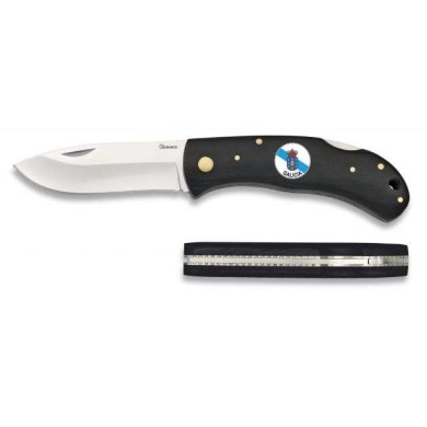 navaja albainox madera negra + GALICIA