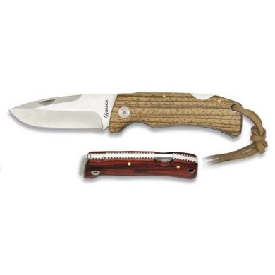 navaja albainox. zebra. hoja 9.1 cm