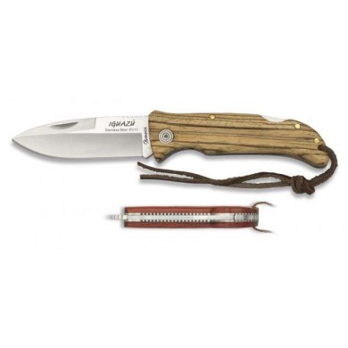 navaja ALBAINOX IGUAZU zebra. 9 cm