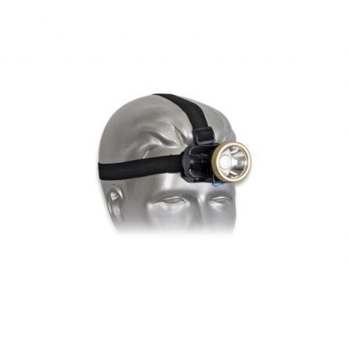 Luz Frontal Negra