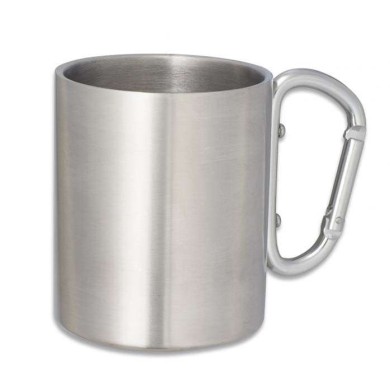 Vaso Metálico con Mosquetón