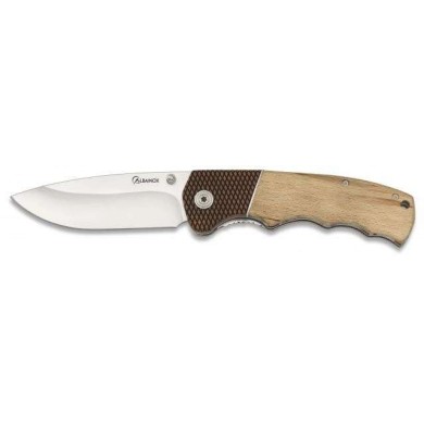 navaja albainox cacha madera. hoja 9 cm