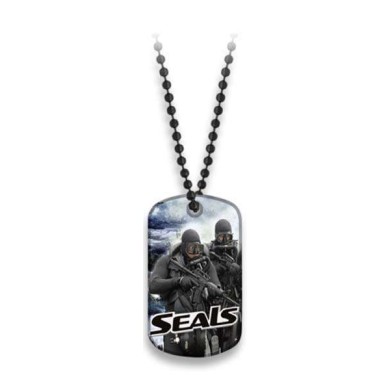 Placa con cadena de bolas SEALS