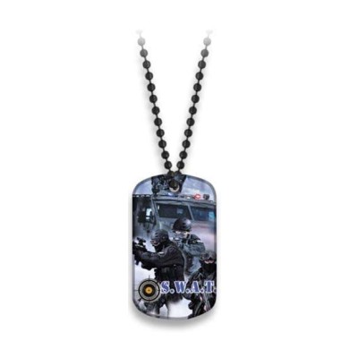 Placa con cadena de bolas S.W.A.T