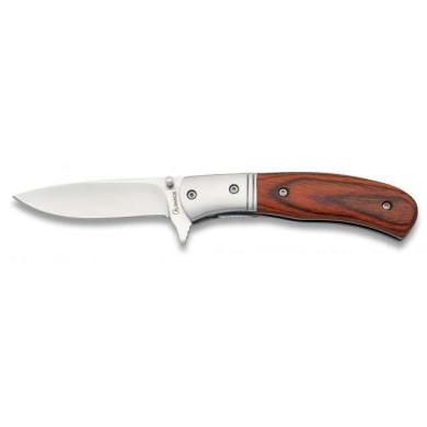 Navaja Albainox madera roja 7 cm