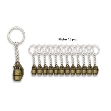 Llavero Granada  Blister 12 pzs