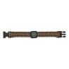 Pulsera paracord Coyote con Brújula