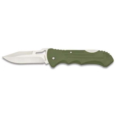 Navaja ALBAINOX ABS Verde Clip. hoja: 8