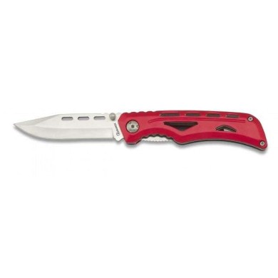 Navaja Albainox aluminino. cacha roja.