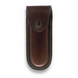 Funda ALBAINOX Piel.Marron. 14.5x6 cm