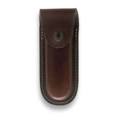 Funda ALBAINOX Piel.Marron. 14.5x6 cm