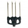 TRIDENTE CRESSI  4  PUNTAS ROSCA 6.5MM