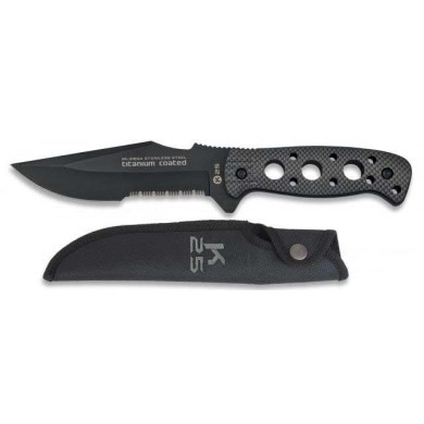 Cuchillo K25.Funda.Hoja:13.5 cm