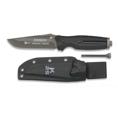 cuchillo  ESSEX con pedernal. h: 12