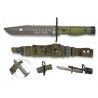 cuchillo K25 VERDE Bayoneta. 17.8