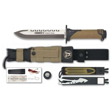 Cuchillo THUNDER II Camo Sand. h: 17