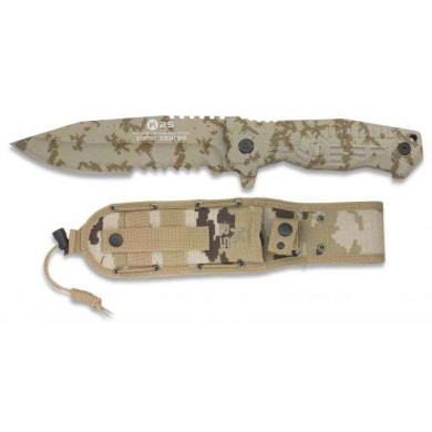cuchillo K25 coyote.titanium coated. 14