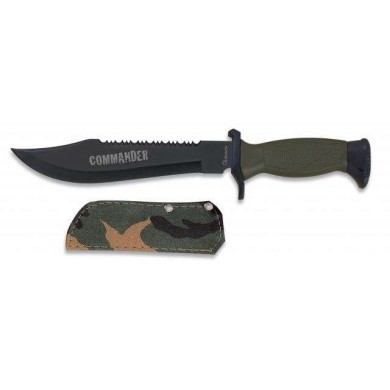 Cuchillo ALBAINOX TACTICO.C/funda.19.5cm