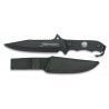 Cuchillo Albainox HORIZON negro. hoja:18