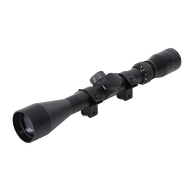 VISOR 1" CON MONTURAS PARA CARABINA 3-9X40 STINGER