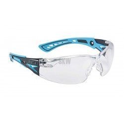 GAFAS BOLLE RUSH+ PC TRANSPARENTE CELESTE