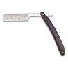Navaja barbera Albainox morada. H: 11 cm
