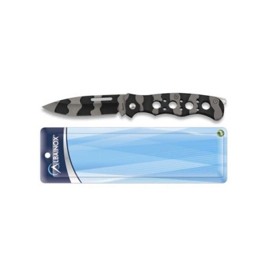Navaja Albainox acero camuflaje. 7.5