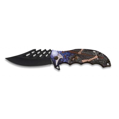 Navaja Albainox 3D relieve (2 lados).9cm