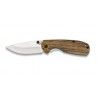 Navaja albainox madera zebra. hoja:6.5cm