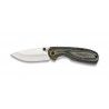 Navaja albainox madera gris. hoja: 6.5cm
