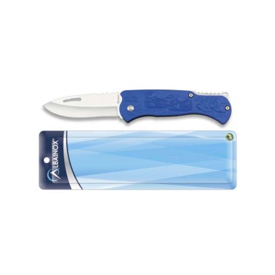 Navaja Albainox. Blister. hoja: 6.9 cm