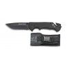 Navaja K25 SEGURIDAD Negra.C/Funda.H:9.5