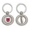 Llavero oval giratorio con chapa