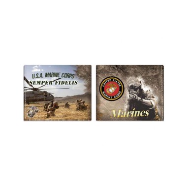 cartera impresa Marines