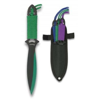 set lanzadores colores anodizados. funda