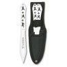 set 3 lanzadores ninja blancos 16.9cm