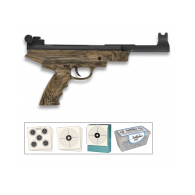 Kit Pistola Aire Comp. Mod. 25MW  Cal. 4.5mm